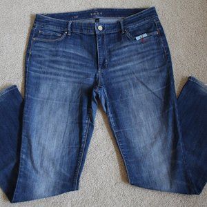 White House Black Market, Size 12S, Blue